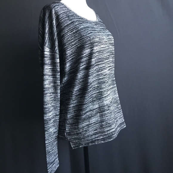 Black Tape Charcoal Spacedye Sweater - Picture 3 of 8